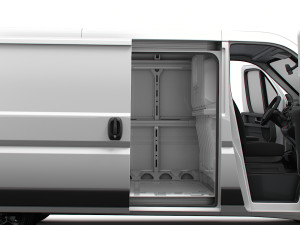 Opel Movano Van L2H1 HQ Interior 2023 Modelo 3D