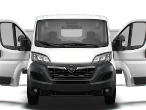 Opel Movano Van L2H1 HQ Interior 2023 Modelo 3D