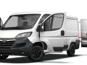 Opel Movano Van L2H1 HQ Interior 2023 Modelo 3D