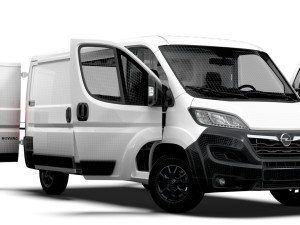 Opel Movano Van L2H1 HQ Interior 2023 Modelo 3D