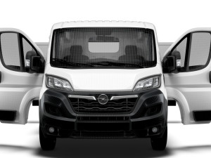 Opel Movano Van L2H1 HQ Interior 2023 Modelo 3D