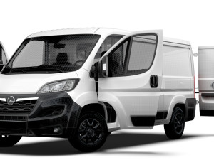 Opel Movano Van L2H1 HQ Interior 2023 Modelo 3D