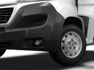 Peugeot Boxer Van L2H1 HQ Interior 2023 Modèle 3D