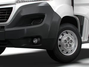 푸조 복서 밴 L2H1 HQ 인테리어 2023 3D 모델