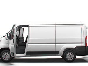 Peugeot Boxer Van L2H1 HQ Interior 2023 Modèle 3D
