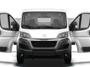 Peugeot Boxer Van L2H1 HQ Interior 2023 Modèle 3D