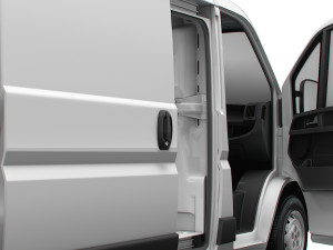 Peugeot Boxer Van L2H1 HQ Interior 2023 Modèle 3D