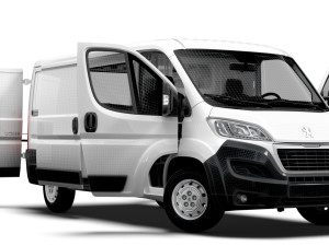 Peugeot Boxer Van L2H1 HQ Interior 2023 Modèle 3D