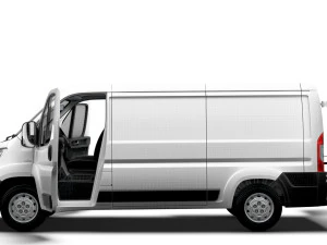 푸조 복서 밴 L2H1 HQ 인테리어 2023 3D 모델