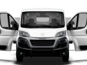 Peugeot Boxer Van L2H1 HQ Interior 2023 Modèle 3D