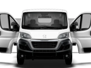 푸조 복서 밴 L2H1 HQ 인테리어 2023 3D 모델