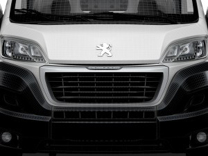 Peugeot Boxer Van L2H1 HQ Interior 2023 Modèle 3D