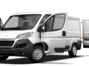 Peugeot Boxer Van L2H1 HQ Interior 2023 Modèle 3D