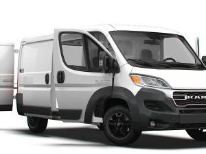RAM Promaster Van L2H1 HQ Interior 2023 Model 3D