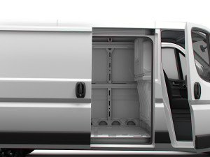 RAM Promaster Van L2H1 HQ Interior 2023 Modello 3D