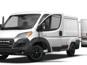 RAM Promaster Van L2H1 HQ Interior 2023 Modello 3D