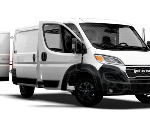 RAM Promaster Van L2H1 HQ Interior 2023 Modello 3D