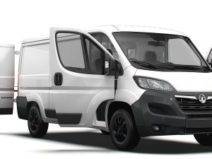 Vauxhall Movano Van L2H1 HQ Interior 2023 3D Model