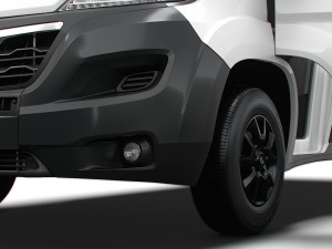 Vauxhall Movano Van L2H1 HQ Interior 2023 Modello 3D