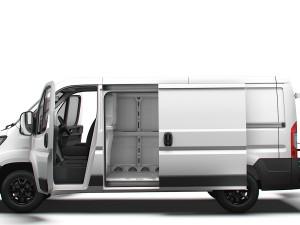 Vauxhall Movano Van L2H1 HQ Interior 2023 Modello 3D