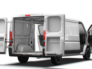 Vauxhall Movano Van L2H1 HQ Interior 2023 Modello 3D