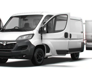 Vauxhall Movano Van L2H1 HQ Interior 2023 3D Model