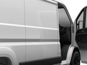 Vauxhall Movano Van L2H1 HQ Interior 2023 3D Model