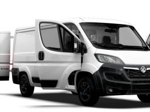 Vauxhall Movano Van L2H1 HQ Interior 2023 Modello 3D