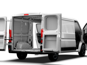 Vauxhall Movano Van L2H1 HQ Interior 2023 Modello 3D