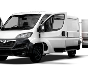 Vauxhall Movano Van L2H1 HQ Interior 2023 Modello 3D