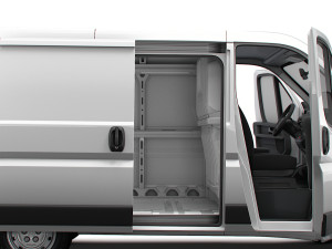 Citroen Jumper Van L1H1 HQ Interior 2023 3Dモデル