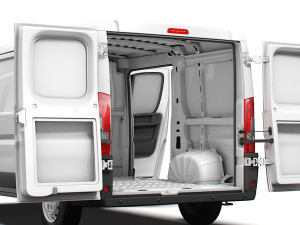 Citroen Jumper Van L1H1 HQ Interior 2023 3Dモデル