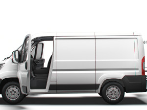 Citroen Jumper Van L1H1 HQ Interior 2023 3Dモデル