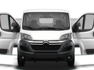 Citroen Jumper Van L1H1 HQ Interior 2023 3Dモデル