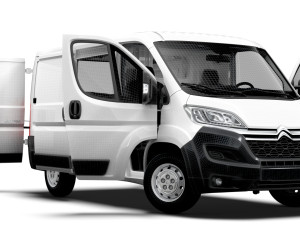 Citroen Jumper Van L1H1 HQ Interior 2023 3Dモデル