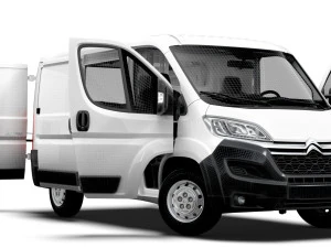 Citroen Jumper Van L1H1 HQ Interior 2023 3D Model