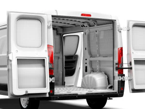 Citroen Jumper Van L1H1 HQ Interior 2023 3D Model