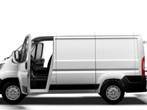Citroen Jumper Van L1H1 HQ Interior 2023 3D Model