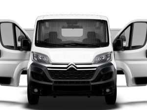 Citroen Jumper Van L1H1 HQ Interior 2023 3Dモデル