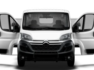 Citroen Jumper Van L1H1 HQ Interior 2023 3D Model