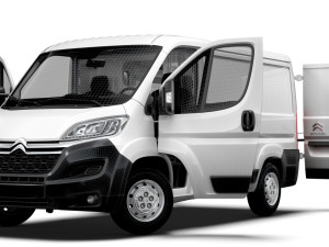 Citroen Jumper Van L1H1 HQ Interior 2023 3Dモデル