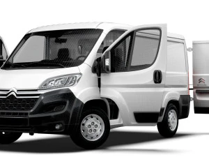 Citroen Jumper Van L1H1 HQ Interior 2023 3D Model