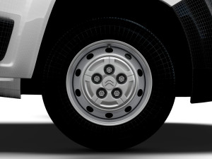 Citroen Jumper Van L1H1 HQ Interior 2023 3Dモデル