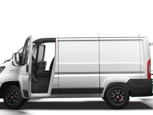 Fiat Ducato Van L1H1 HQ Interior2023 3D Model