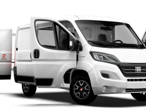 Fiat Ducato Van L1H1 HQ Interior2023 3D Model