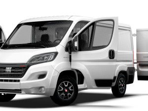 Fiat Ducato Van L1H1 HQ Interior2023 3D Model