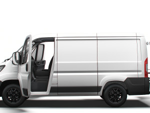 Opel Movano Van L1H1 HQ Interior 2023 Modello 3D