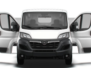 Opel Movano Van L1H1 HQ Interior 2023 Modello 3D