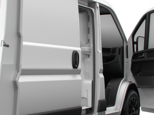 Opel Movano Van L1H1 HQ Interior 2023 Modello 3D