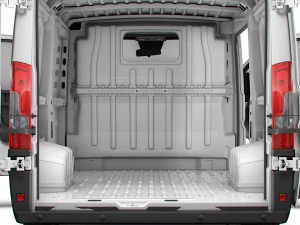 Opel Movano Van L1H1 HQ Interior 2023 3D Model